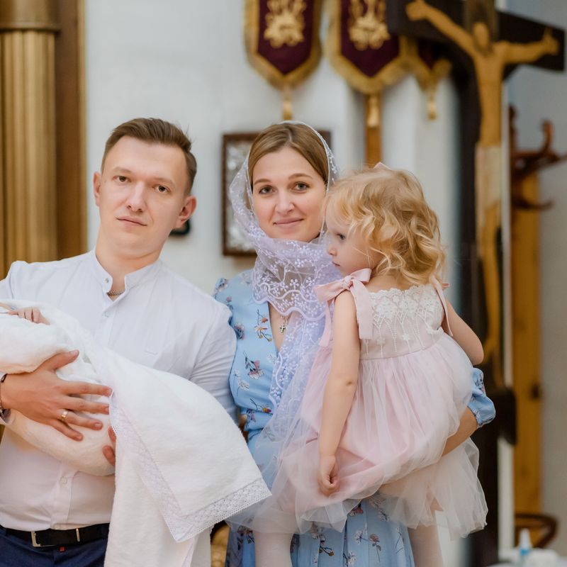 Хрещення Ельдара. Ірпінь. Храм священномученика Володимира (ЦП)